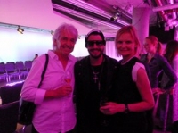 Reinhard Sudy, Manuel Cortez und Hedi Grager