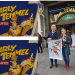 „Eiskönig“ Charly Temmel eröffnete mit Nici Schmidhofer die Eissaison