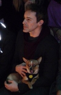 "Ex-Kommissar Rex" Gedeon Burkhard gut bewacht bei Lena Hoscheks Show (Foto Hedi Grager)