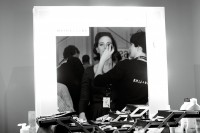 Lena Hoschek backstage vor ihrer Show in Berlin (Fotos Eva Maria Guggenberger)