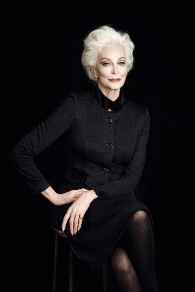 Carmen Dell´Orefice, das älteste Model der Welt, ist ein aufsehenerregender Frauen-Typ. Sie wurde als Teenager entdeckt und war wenige Wochen später zum ersten Mal auf dem Cover der Vogue (Foto Kristian Schuller)