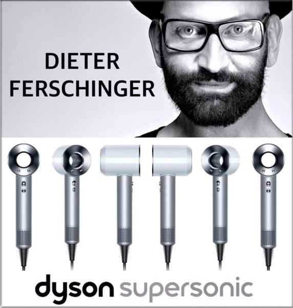 Dieter Ferschinger als Markenbotschafter von Dyson (Foto Hilde van Mas)
