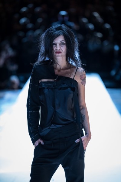 Esther Perbandt 'spielt' gerne mit den Geschlechtern, ihre Entwürfe sind für Männer und Frauen tragbar (Foto Kowa-Berlin)