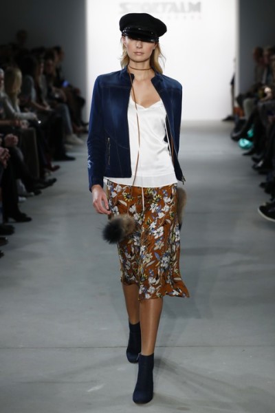 SPORTALM präsentierte seine Herbst/Winter 2017/18-Kollektion auf der Mercedes-Benz Fashion Week Berlin (Photo by Frazer Harrison/Getty Images)