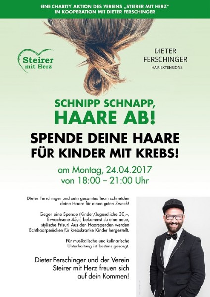 Charity-Aktion im Hairsalon Dieter Ferschinger