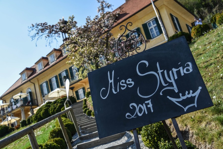 Die Miss Styria Wahl 2017 fand im wundervollen Ambiente des Aiola im Schloss St. Veit in Graz statt (Foto MAC/Conny Pail)