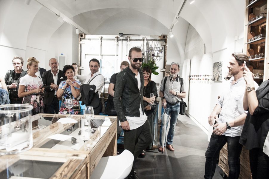 Fashion von PILATUS und Brillen von DITA Eyewear bei der Gentlemen Night im Grazer BrillenQuartier (Foto Philipp Podesser)