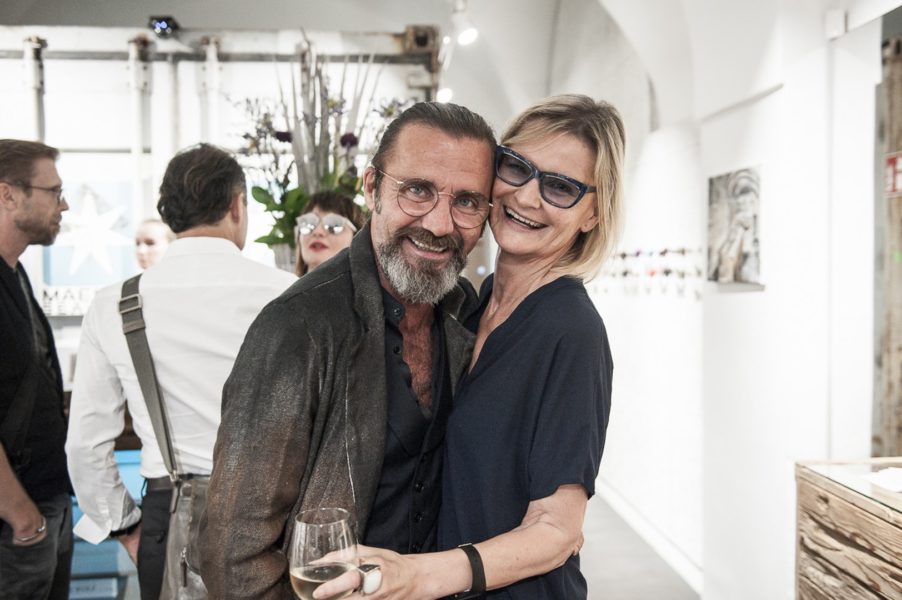 'Mister Pilatus' Roland Supper, hier mit Journalistin und Bloggerin Hedi Grager (Foto Philipp Podesser) 