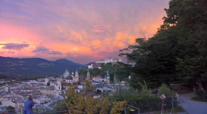‚Gipfeltreffen‘ am Salzburger Mönchsberg