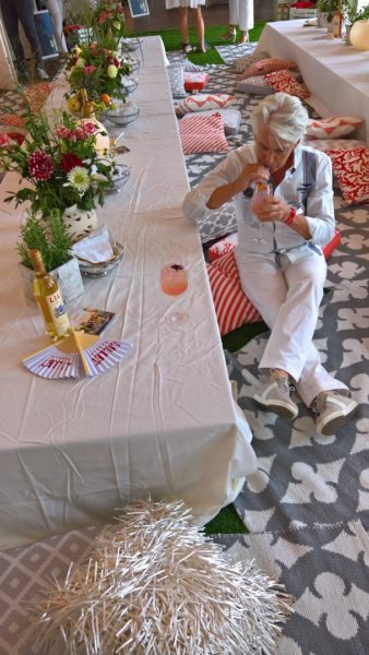 Auch Autor Reinhard Sudy genoss die verschiedenen Aperitiv-Variationen von Lillet (Foto Hedi Grager)