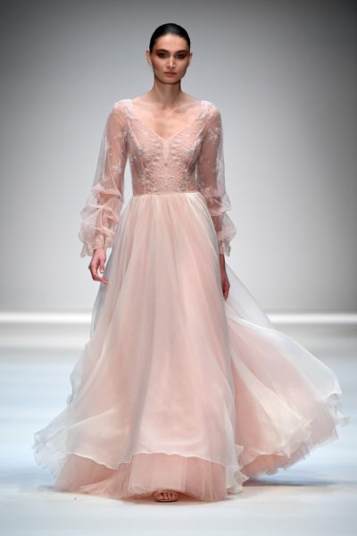 Fashion Show von Ewa Herzog während der MBFW Berlin im Jänner 2018 (Photo by Stefan Knauer/Getty Images)