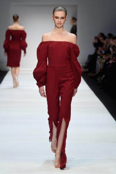 Fashion Show von Ewa Herzog während der MBFW Berlin im Jänner 2018 (Photo by John Phillips/Getty Images for MBFW)