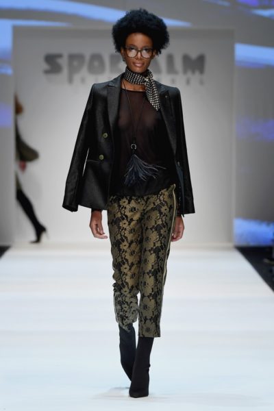 Großartige Show des Kitzbüheler Labels SPORTALM anläßlich seines 65-Jahr-Jubiläums im Rahmen der MBFW Berlin im Jänner 2018 (Photo by John Phillips/Getty Images for Sportalm)