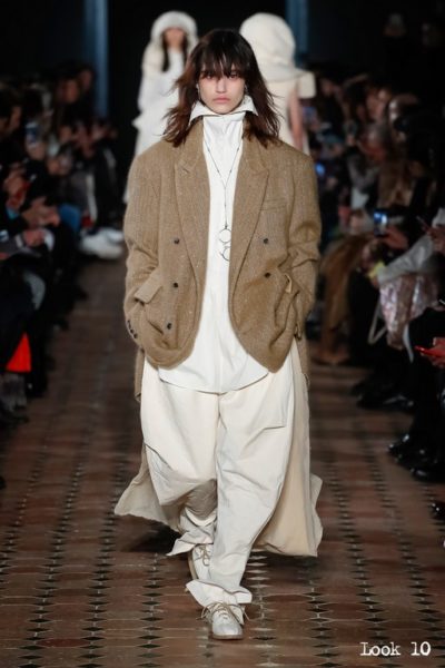 Designerin Uma Wang präsentierte ihre Mode auf der Pariser Fashion Week (Foto Uma Wang)