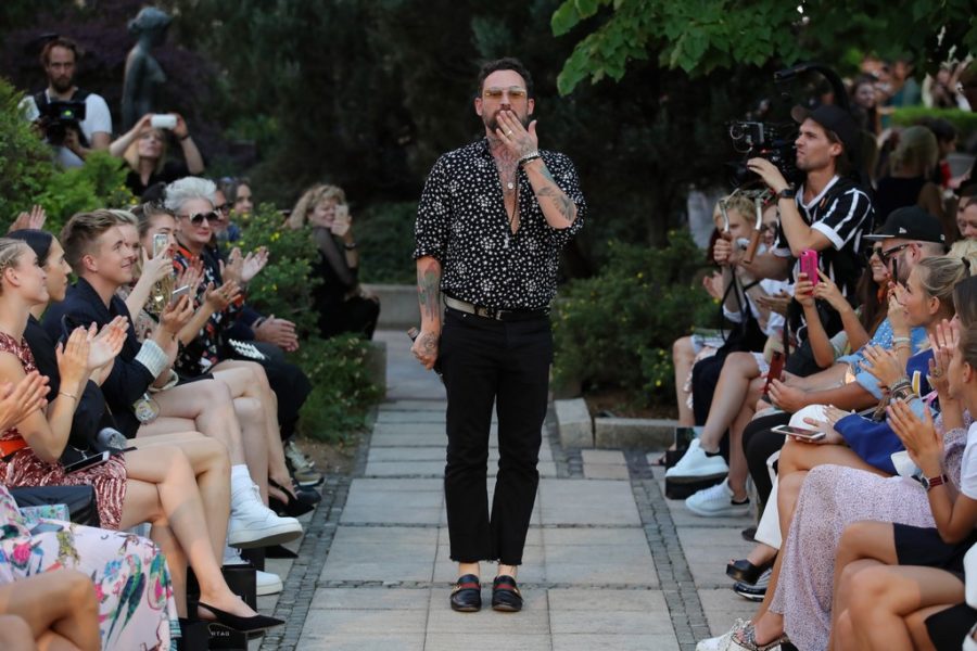 Fashion Designer Marcel Ostertag präsentierte zum ersten Mal seit zwölf Jahren eine Kollektion für Männer - und das aufgrund der hohen Nachfrage (Photo by Andreas Rentz/Getty Images for Marcel Ostertag)
