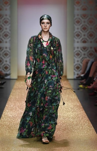 Marc Cain Fashion Show Spring/Summer 2019 at WEEC, Westhafen (Photo by Gisela Schober/Getty Images for Marc Cain)