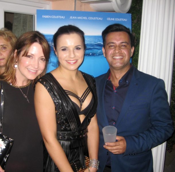Nicole Muj, Maria Darkina and Gotham Chandna at Cannes Film Festival Event (Photo private)