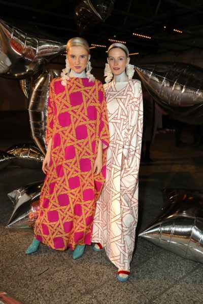 Dawid Tomaszewski inszenierte eine großartige Show während der Berlin Fashion Week 2019. (Photo by Andreas Rentz/Getty Images for Dawid Tomaszewski)