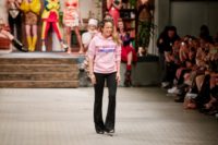 Designerin Marina Hoermanseder begeisterte wieder einmal auf der Fashion Week Berlin (Foto Stefan Kraul)