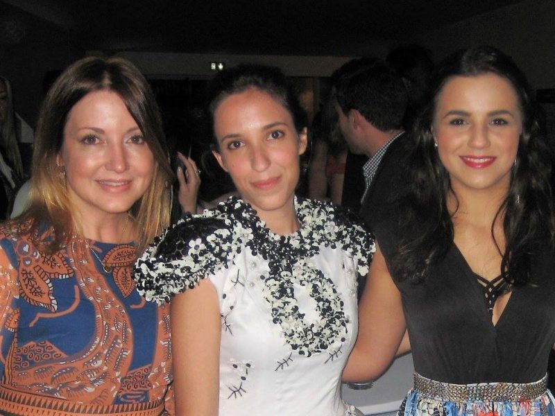 Nicole Muj, Rebeca Nuez and Maria Darkina at Wanderluxxe Spike Lee Party at Cannes 2017 (Photo private)