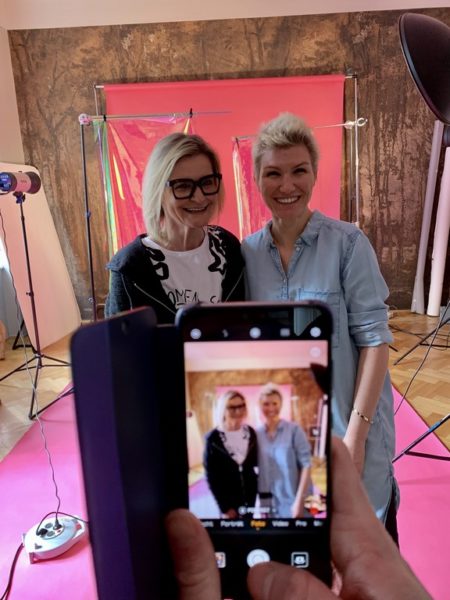 'Behind the Scenes' beim Shooting für die 2. Ausgabe des Aiola Living Magazins mit der großartigen Fotografin Tina Herzl. (Foto AIOLA)