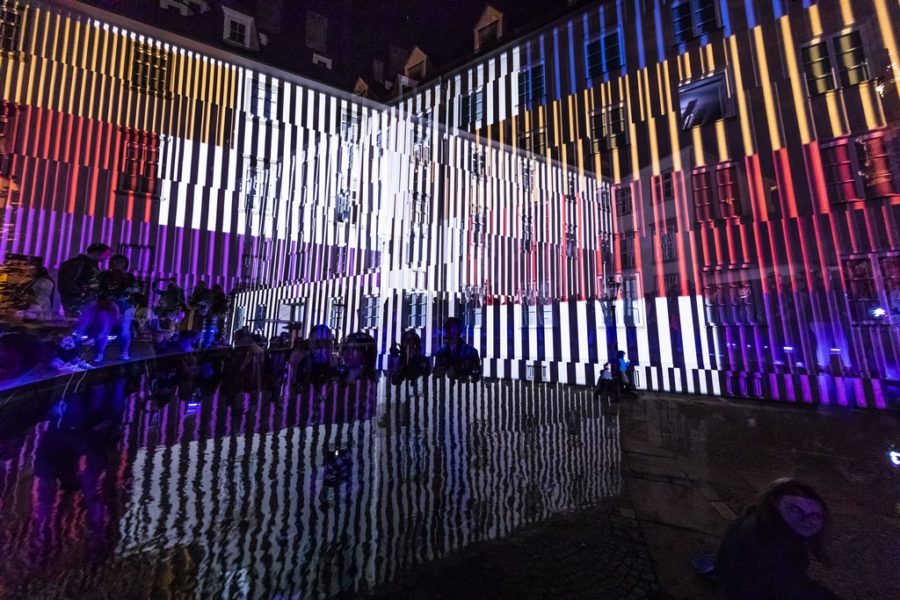 KLANGLICHT 2019: Arkestra of light polarized von OchoReSotto in der Grazer Burg (Foto Marija Kanizaj)