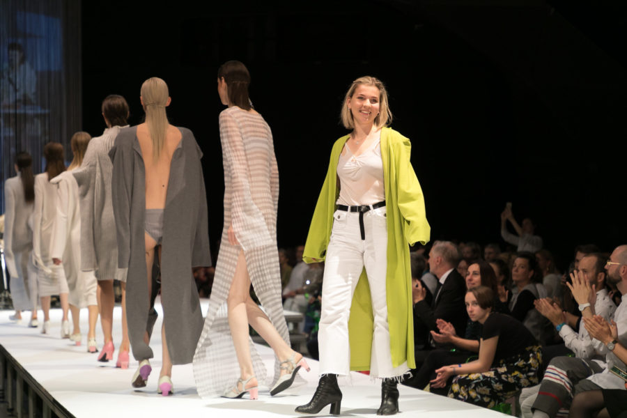 Der mit € 5.000,- dotierte Preis wurde an das innovativste Label verliehen, an Christina Seewald aus Graz. (Foto Oliver Wolf)