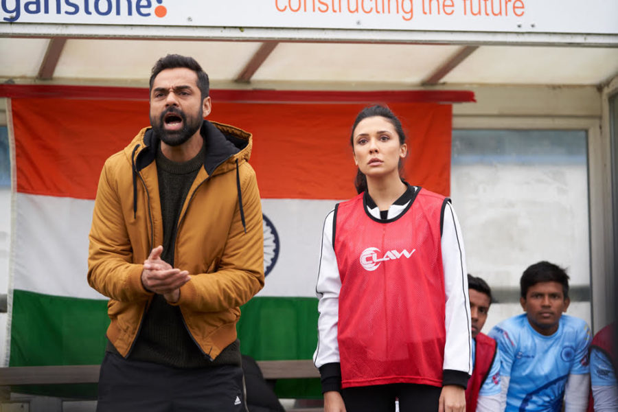 "Jungle Cry" is a wonderful film based on the life of rugby trainer Rudraksh Jena and inspired by a true story. Abhay Deol and Emily Shah (Photo Jungle Cry)
