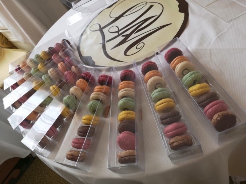 Maison Manival and LDM - Les Délices de Manon from Grenoble with a special delicacy: the traditional macaroons without gluten, lactose or fat but with 100% natural flavors.(Photo Hedi Grager)