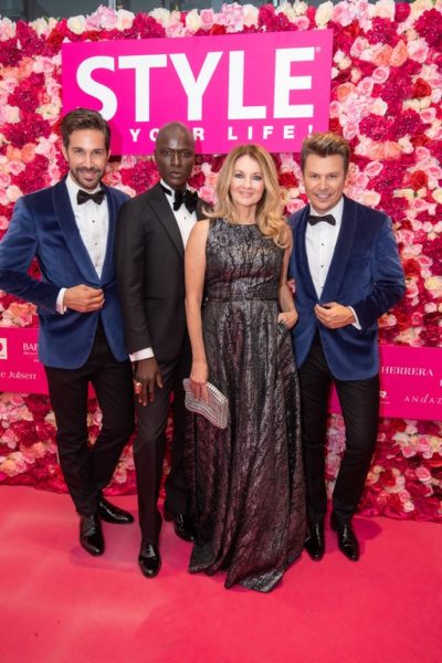 10 Jahre STYLE UP YOUR LIFE! Michael Lameraner, Papis Loveday, Frauke Ludowig und Adi Weiss (Foto Moni Fellner)