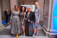 Austrian Art Award Verleihung 2019: Natalia Ushakova, Christine Lugner, Marika Lichter und Beatrice Körmer (Foto Starpix / Alexander Tuma)