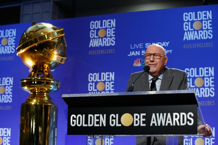 Hollywood Foreign Press Association (HFPA) President Lorenzo Soria at the 77th annual Golden Globe Awards nominations on Monday December 9, 2019 from the Beverly Hilton Hotel in Beverly Hills. The 77th Golden Globes are set to air on NBC on January 5, 2020. (HFPA Photographer)