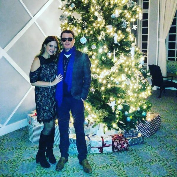 Nicole Muj and her husband Ion at Christmas 2018. (Photo private)