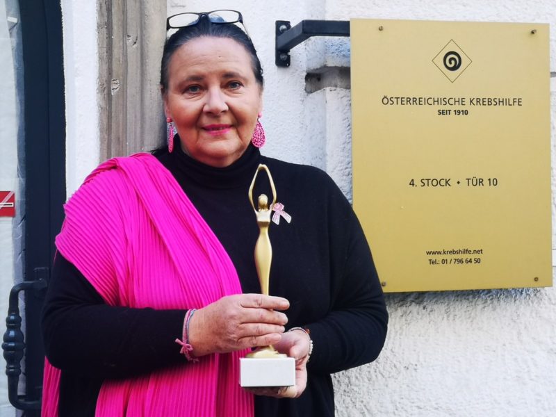Doris Kiefhaber erhielt den look! Woman of the Year Award 2020 in der Kategorie „Take Care“. (Foto privat)