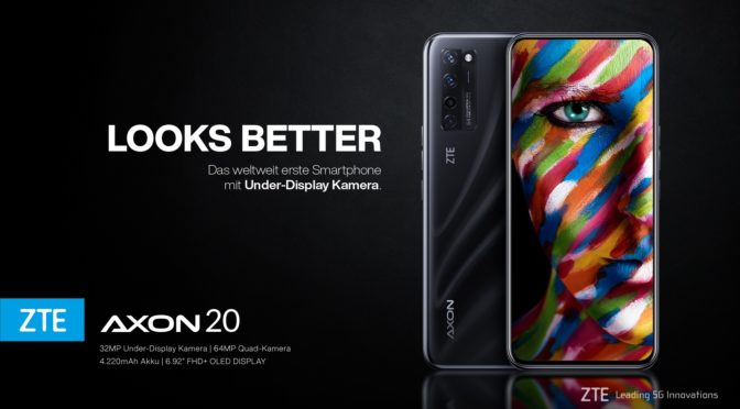 Das neue ZTE Smartphone Axon 20