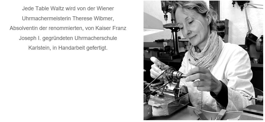 Die Wiener Uhrmachmeisterin Therese Wibmer. (Foto Rainer Fehringer)