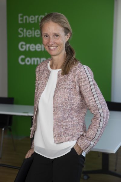 Doris Wolkinger ist Abteilungsleiterin bei der Energie Steiermark Green Power GmbH, der nachhaltigen Energieerzeugungsgesellschaft der Energie Steiermark AG mit eigenen Ökostrom-Kraftwerken. (Foto Erwin Scheriau)