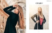 Berit Spitaler schaffte es aufs Cover beim internationalen Modemagazin GMARO in Mailand. (Foto GMARO/Eva Drosdek)
