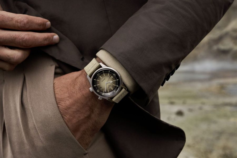 The Longines Legend Diver Watch - sie sind wie das Originalmodell mit einem geprägten Taucheremblem verziert, sind mit einem mechanischen Uhrwerk mit Automatikaufzug und Siliziumspiralfeder ausgestattet und verfügen über eine fünfjährige Garantie. (Foto Longines) 
