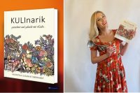 Valentina S. Eberhardt. Ihr Buch KULInarik – gezeichnet und gekocht mit Liebe... (Foto Valentina S. Eberhardt)