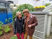 Schauspieler Michael Thomas besuchte während der Diagonale Graz und Hedi Grager traf ihn im Hotel Gollner. (Foto Reinhard Sudy)