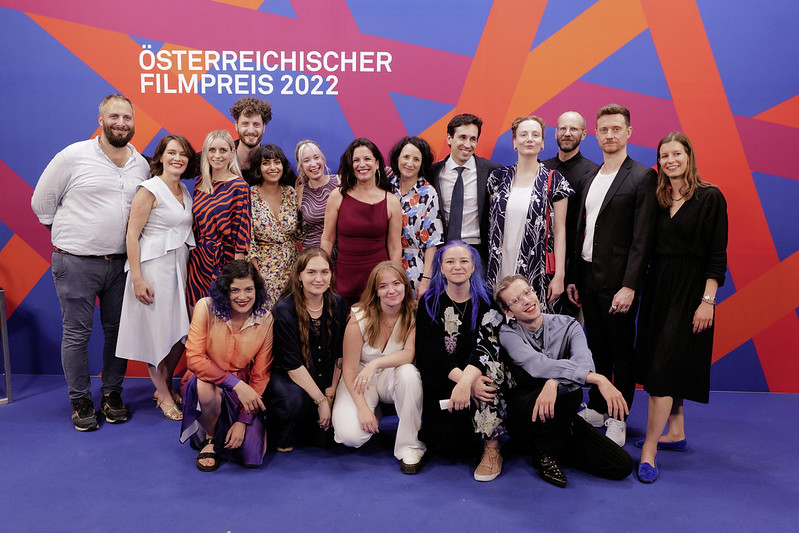 Filmpreis Gala 2022 in Grafenegg: Das Team der Akademie des Österreichischen Films. (Foto Robert Newald)