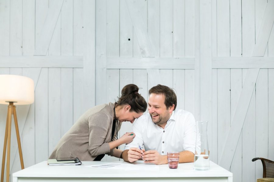 Im beruflichen wie auch im privaten Leben ein Dream-Team: Alexander Glehr und Johanna Scherz. (Foto Akos Burg)