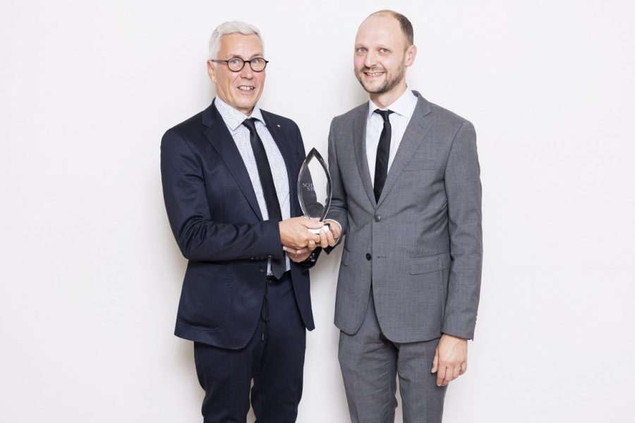 "Shopdesign des Jahres" Preisträger ist Uhren Schmollgruber. Wolfgang Salhofer & Schwiegersohn. (Foto Bubu Dujmic)