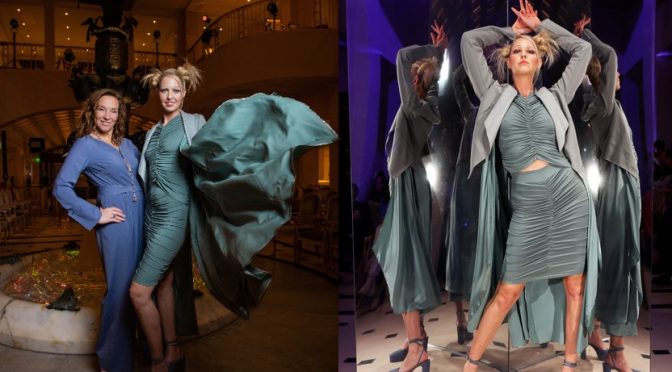 Beatrice Turin debütiert auf der Berliner Fashion Week und ist Muse für Harald Glööckler