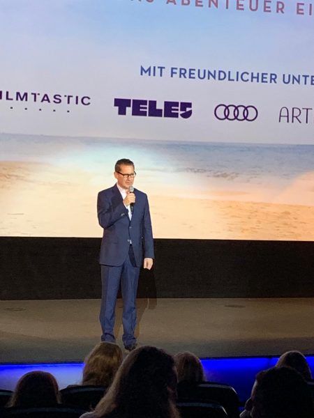 Holger Fuchs als Ko-Produzent und als GF von Concorde Film bei der Weltpremiere 2019 von IMMENHOF - Das Abenteuer eines Sommers. (Foto beigestellt)