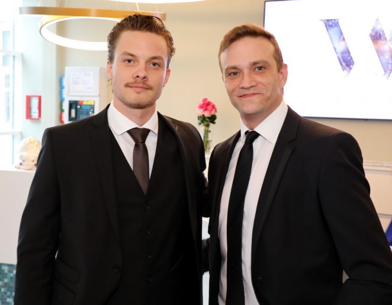 Werzers Saison Opening 2023: die Schauspieler Julian Waldner und Michael Steinocher. (Foto Conny de Beauclair)