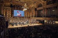 Die Kompositionen zum Kurzfilm von Adam Sillard, Chloé Farr and Gabrielle Selnet werden vom Tonhalle-Orchester Zürich live eingespielt. (Foto Zurich Film Festival)