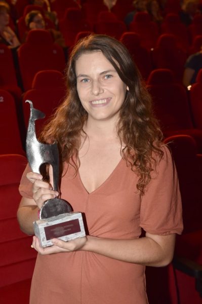 Die Österreicherin Yana Eresina wurde für Regie und Drehbuch des Kurzfilms „Until i lie still“ mit dem Nachwuchspreis ausgezeichnet. (Foto BrauerPhotos / G.Nitschke)