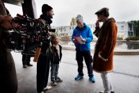 Adrian Goiginger - Setfoto „Die Beste aller Welten“. (Foto Alessio Maximilian Schroder) 